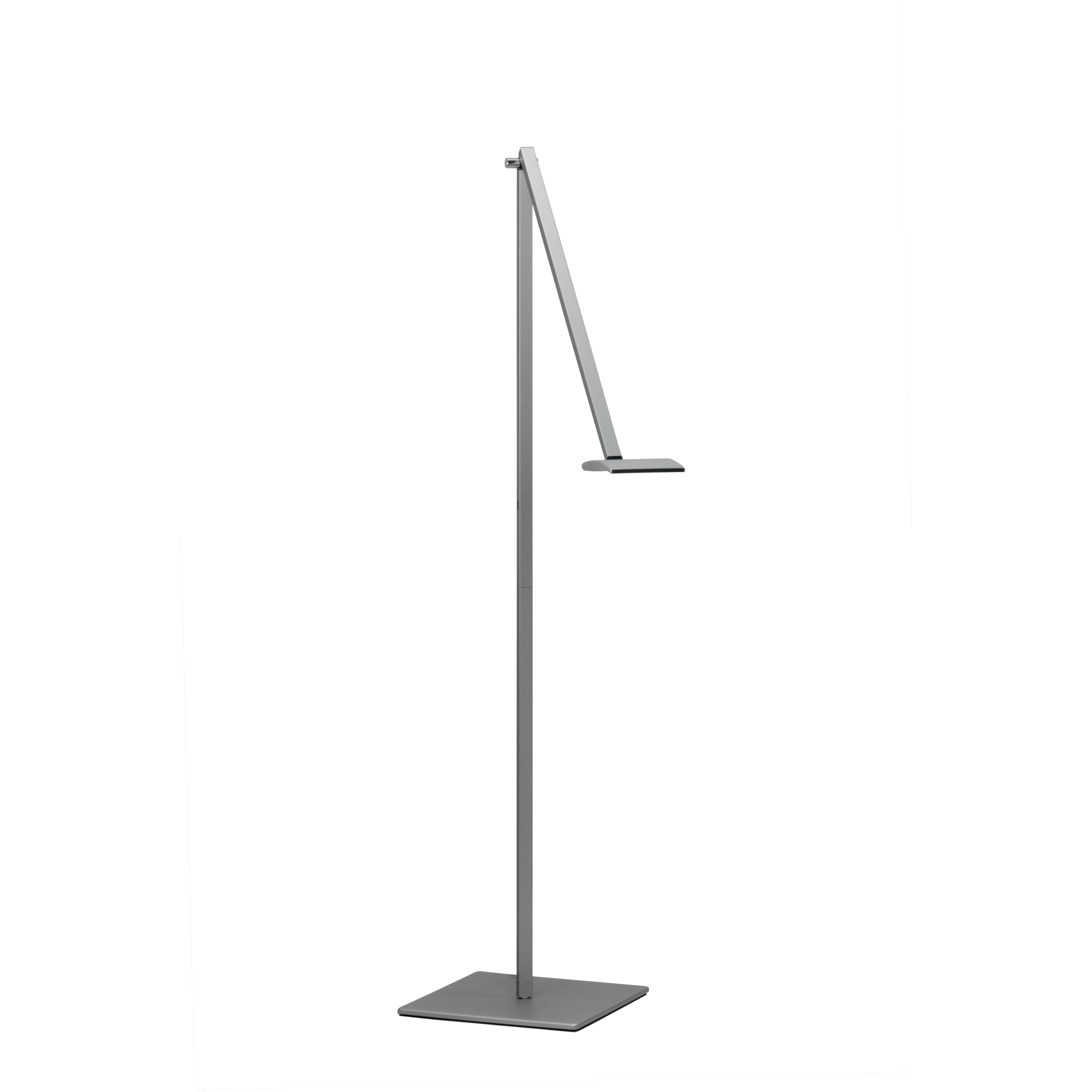Mosso Pro 10 inch 5.50 watt Silver Floor Lamp Portable Light